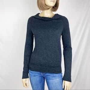 James Perse Cowl Funnel Neck Knit Sweater Size 1
